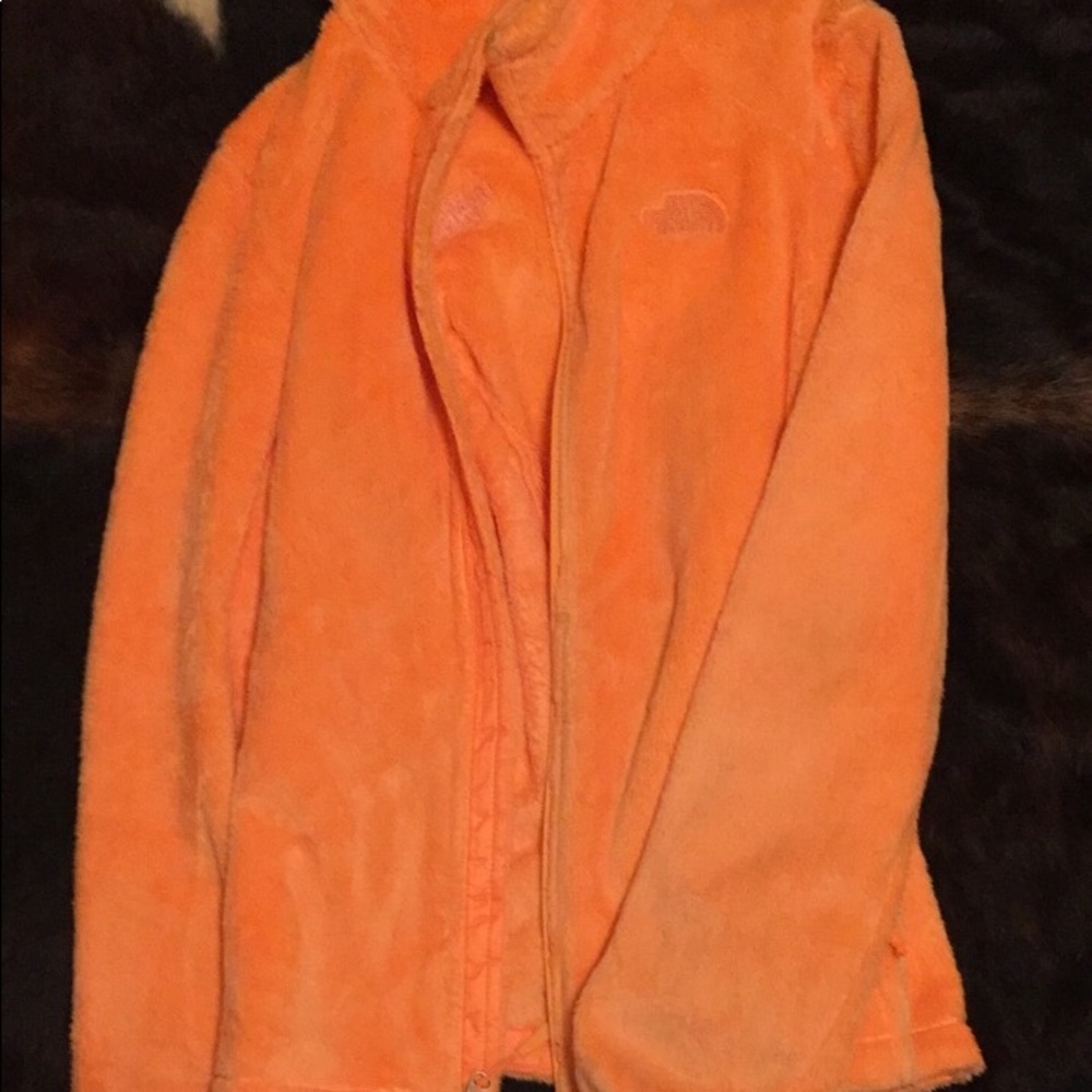 Orange soft north face